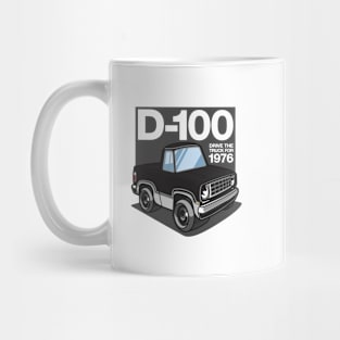 D100 - 1976 White Base (Midnight Black) Mug